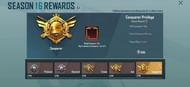 Conqueror tier rewards